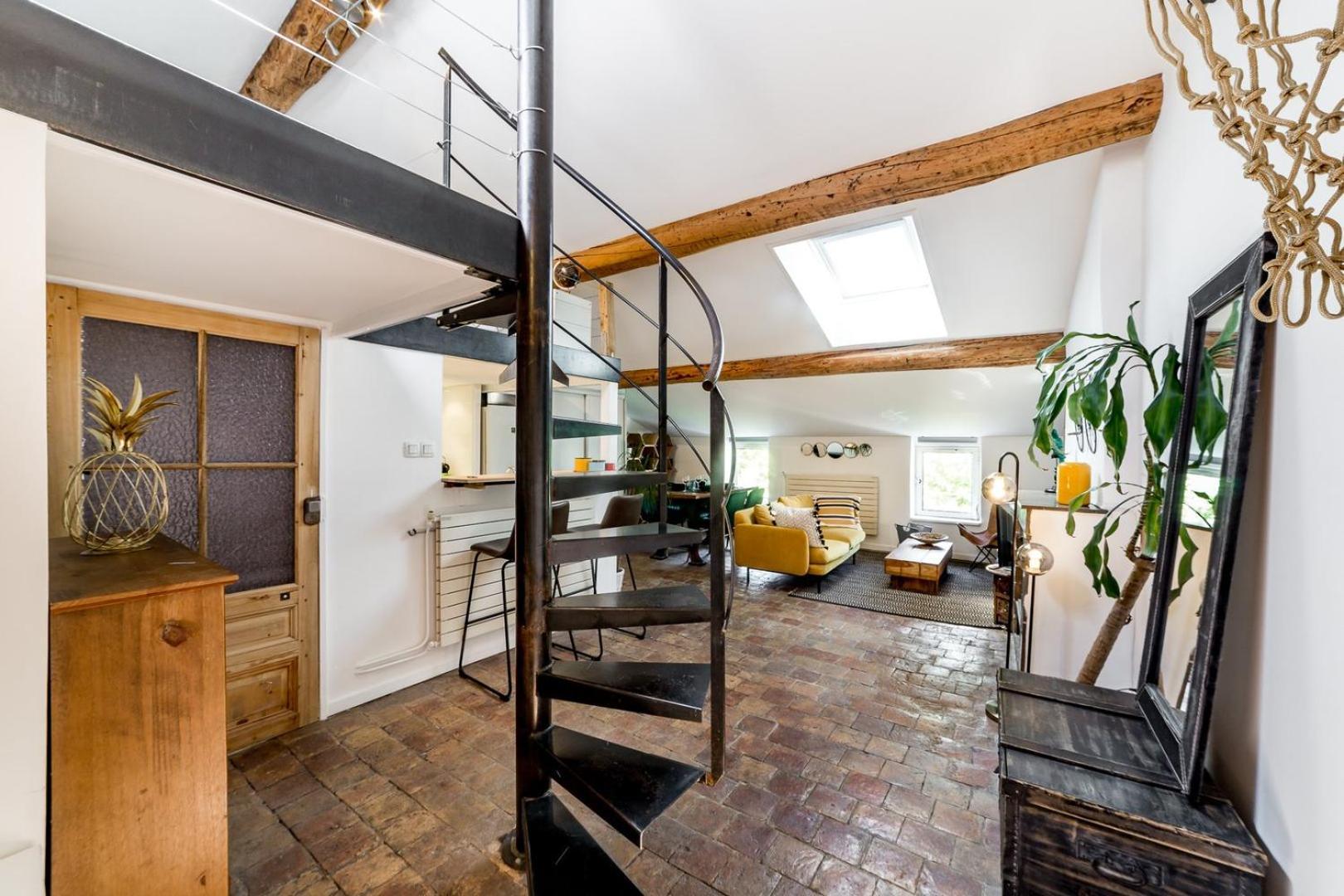 Appartement Le Loft Des Artistes De La Croix-Rousse Ail à Lyon Extérieur photo